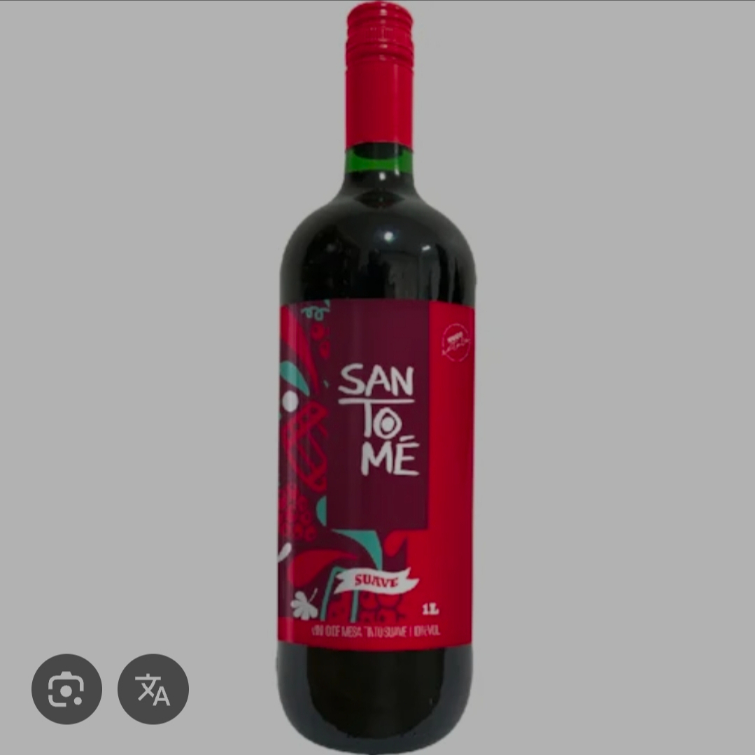 Vinho santome 1l suave