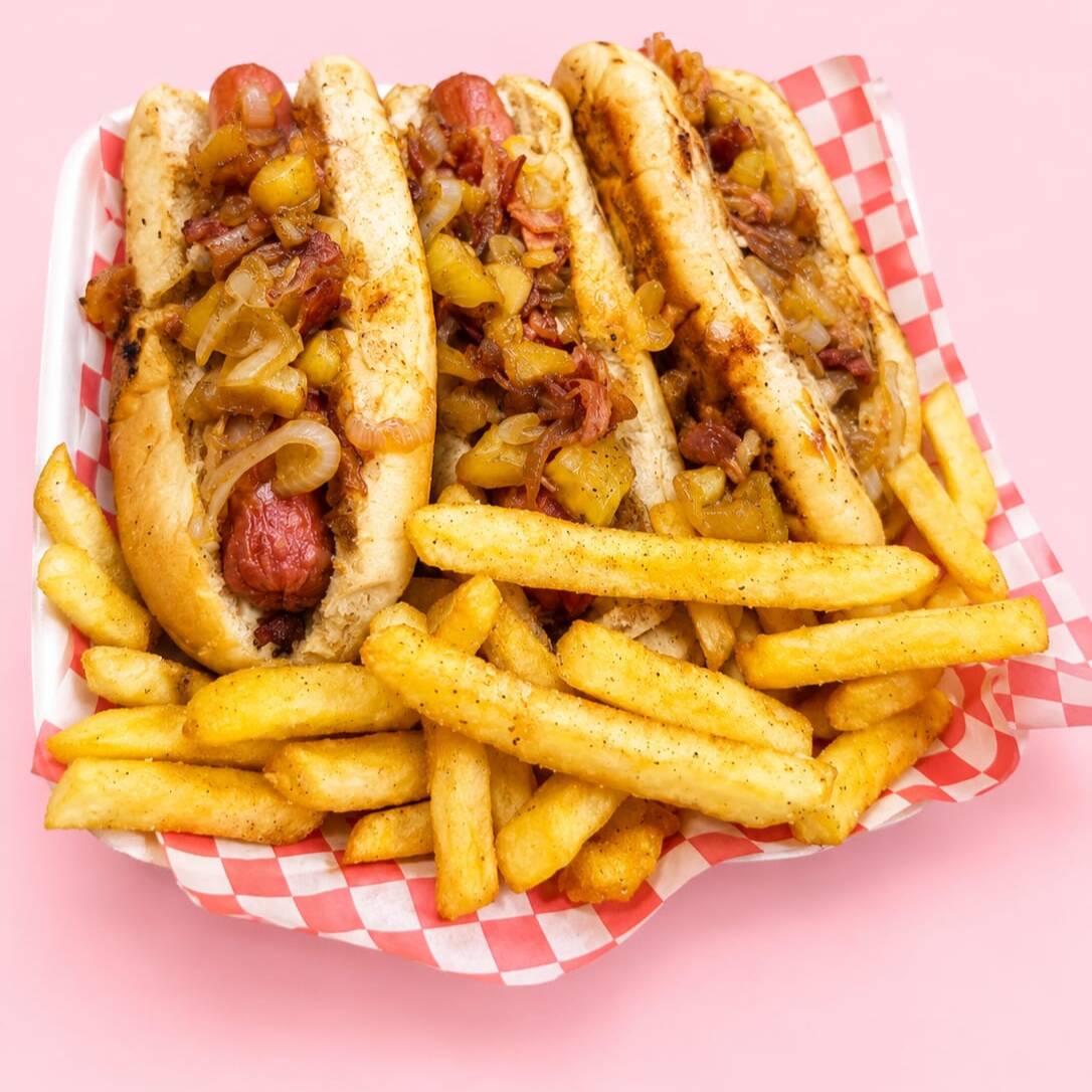 3 Hot Dog Tropical...