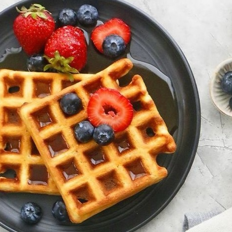 Waffle Frutos Rojos