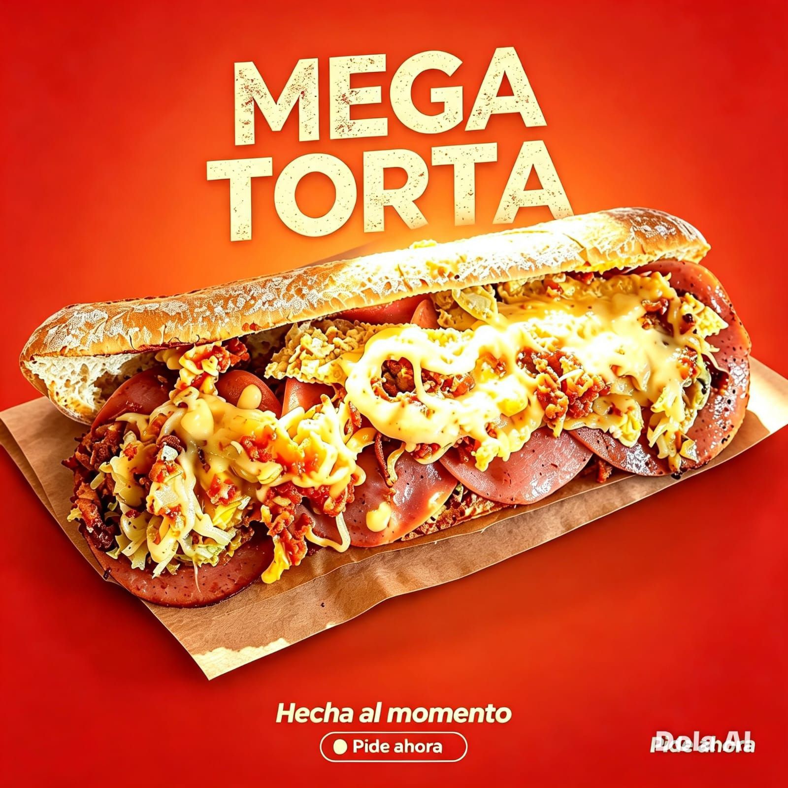 Mega Torta Barra Completa (Guiso a Elegir)