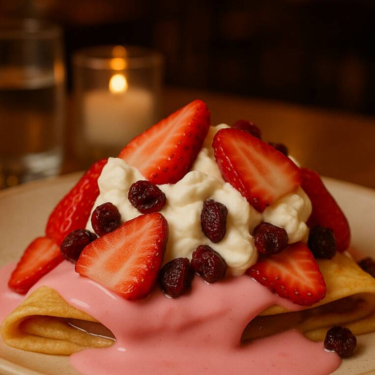 LA CREPA MAS FRESA💖🍓