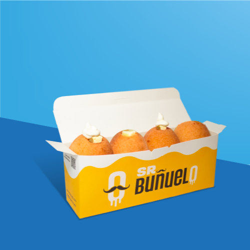 Caja por 4 Buñuelos Mixta Costeño