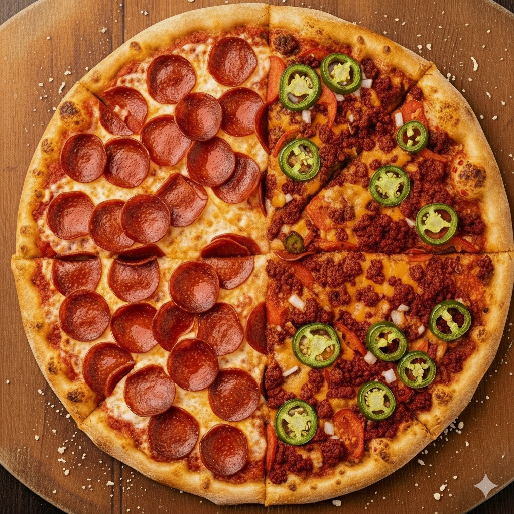 PIZZA GRANDE TIKI TIKI, MEXICANA