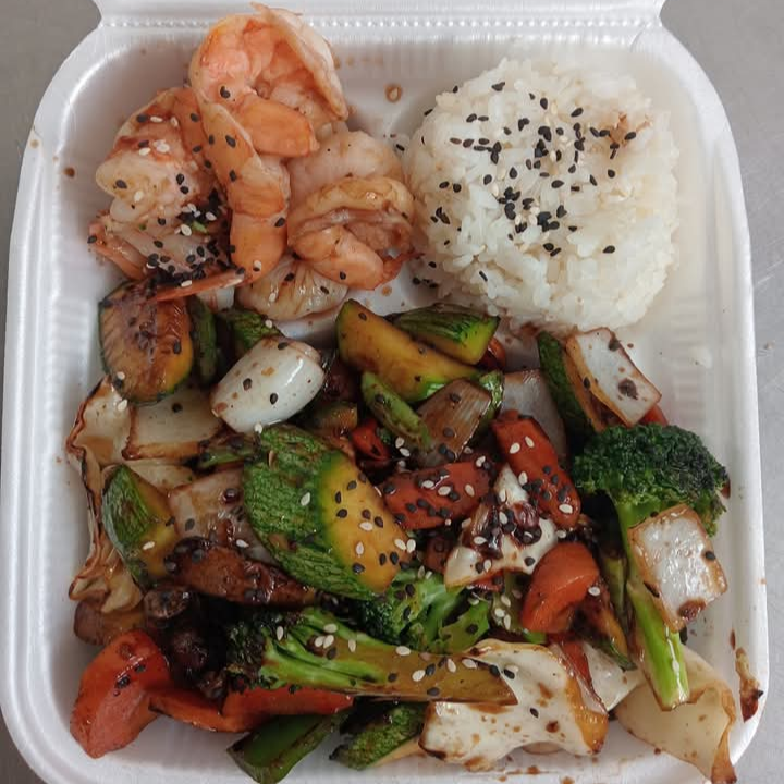 Tepanyaki de Camarón