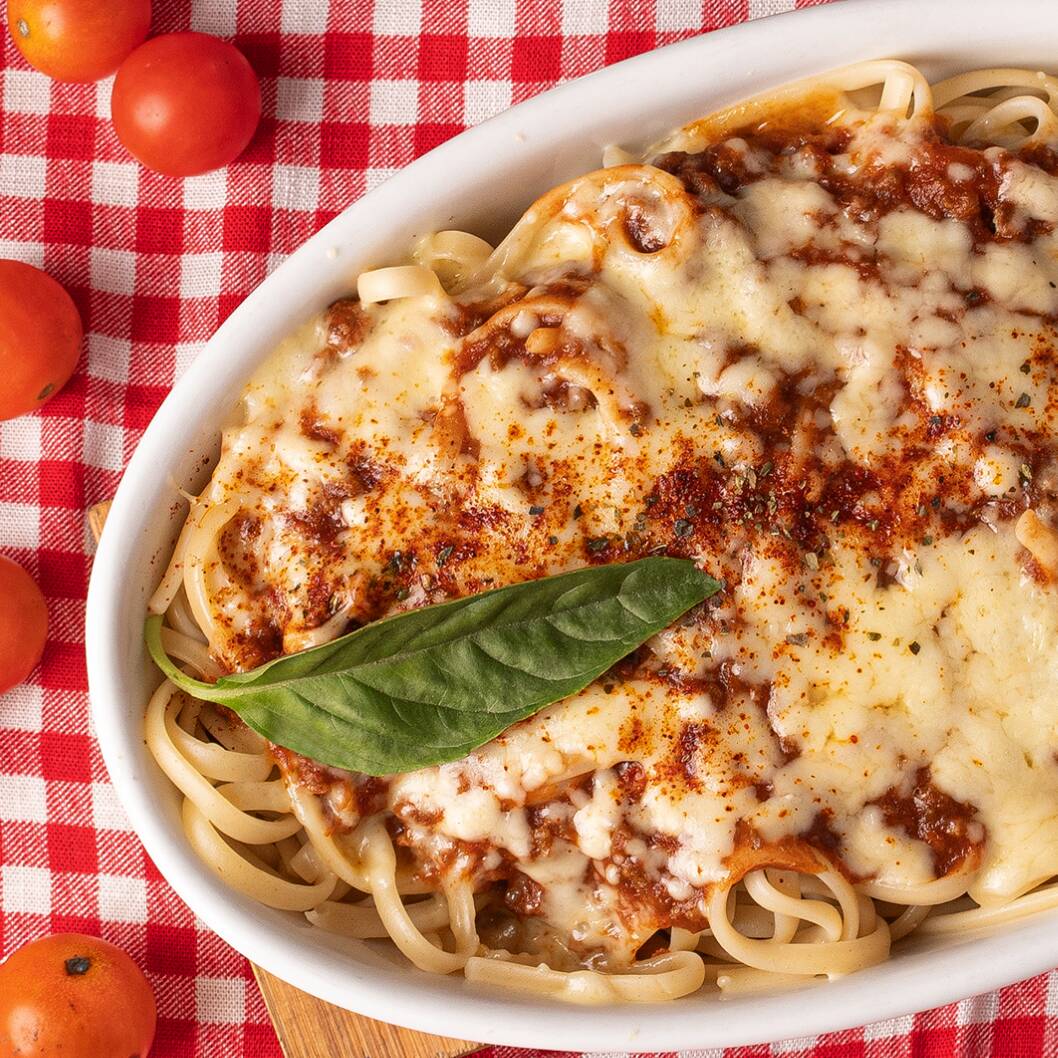Tallarines a la Bolognesa