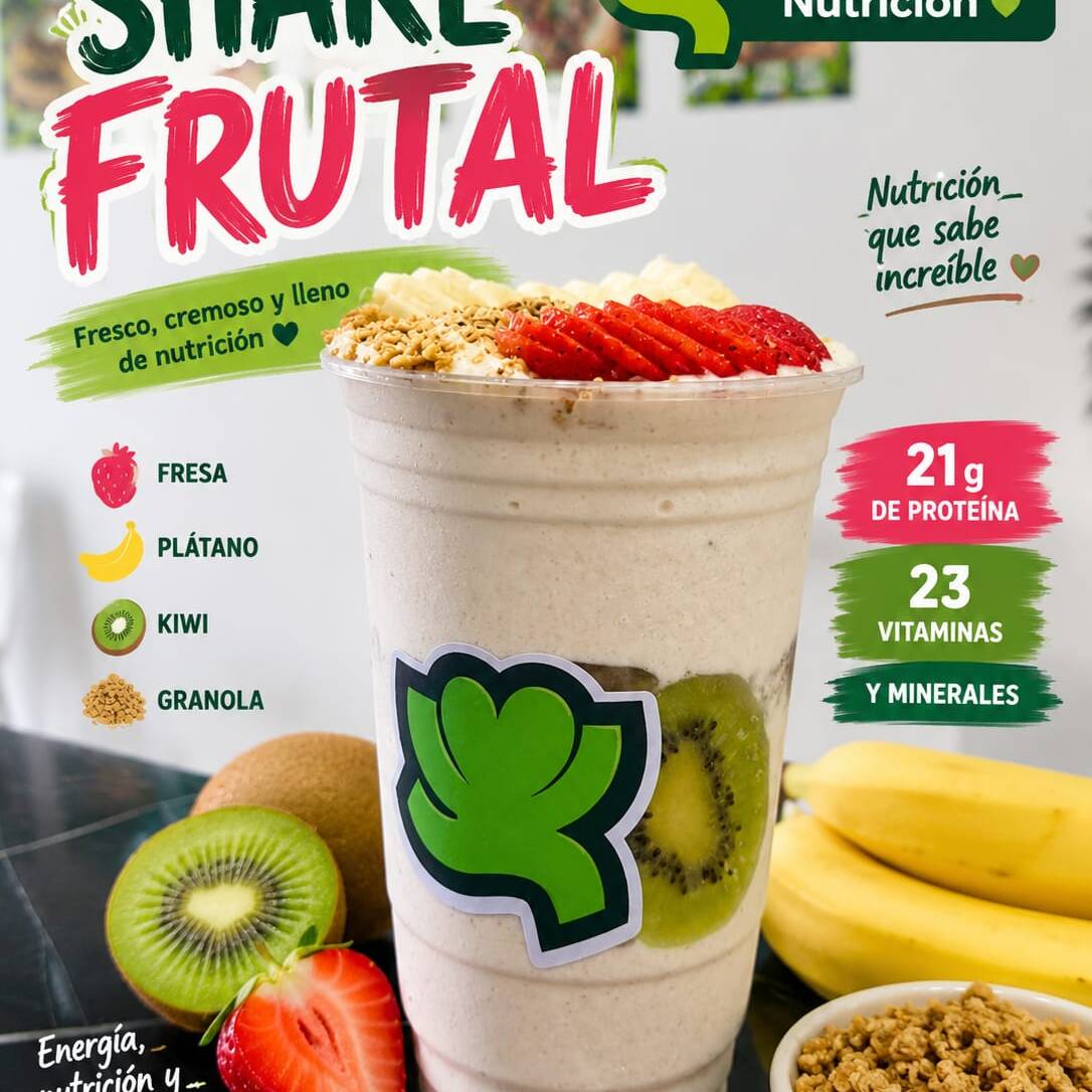Malteada o shake frutal.
