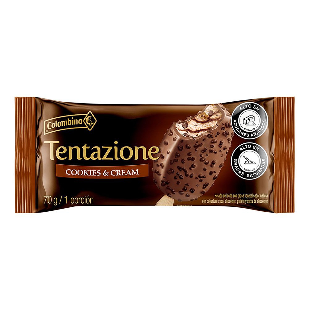 Paleta Tentazione de Cookies & Cream