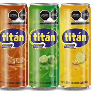 3 Titán - Varios Sabores a Frutas
