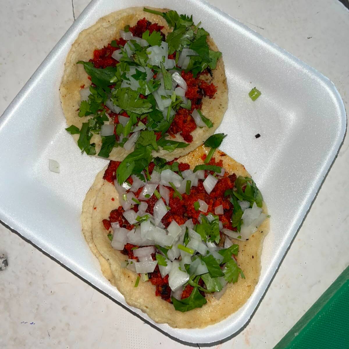 Tacos de Chorizo