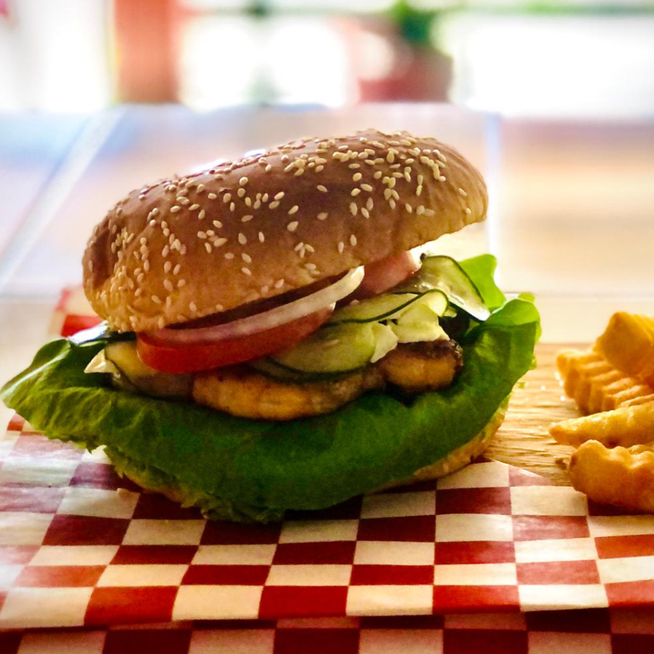 Hamburguesa de Camarón