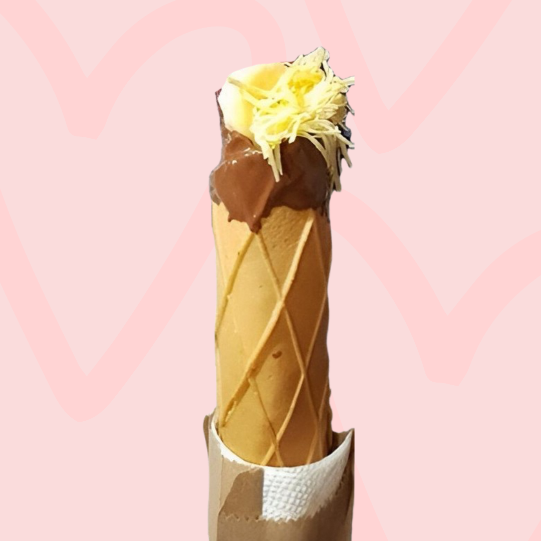 Plátano con Crema