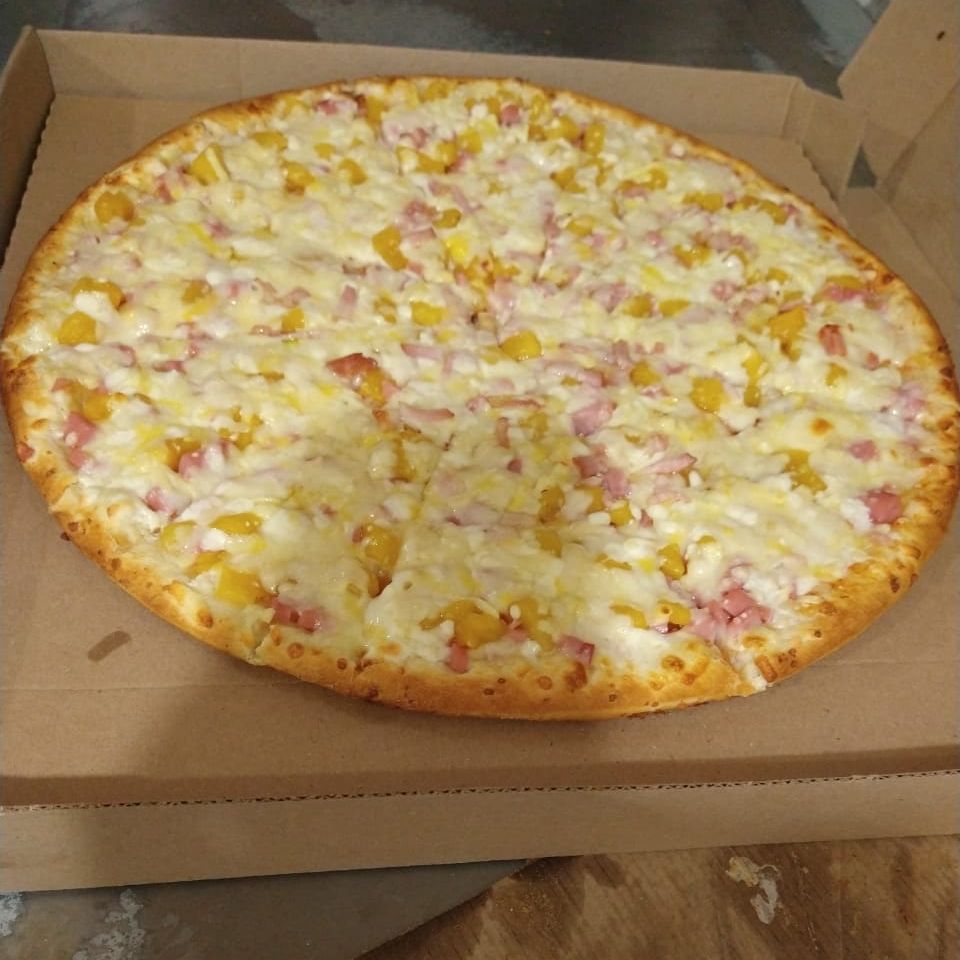 Hawaiana mediana 3 pizzas
