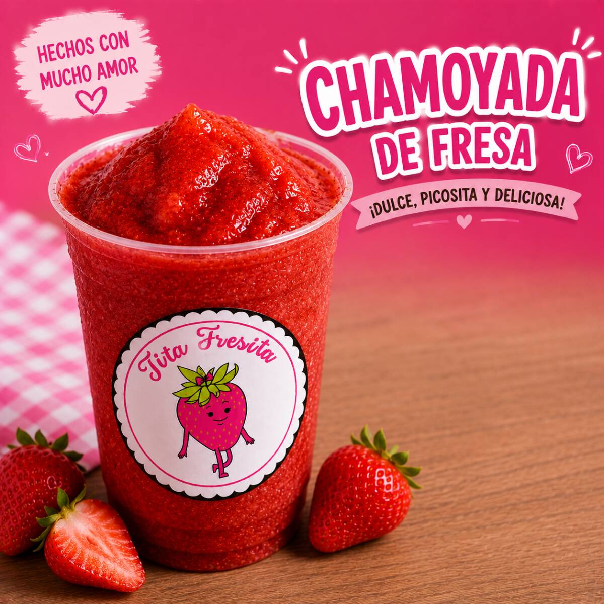 Chamoyada de Fresa
