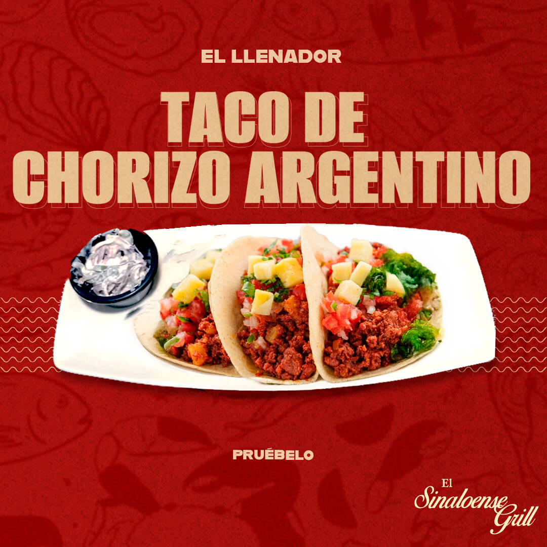 Taco de Chorizo Argentino