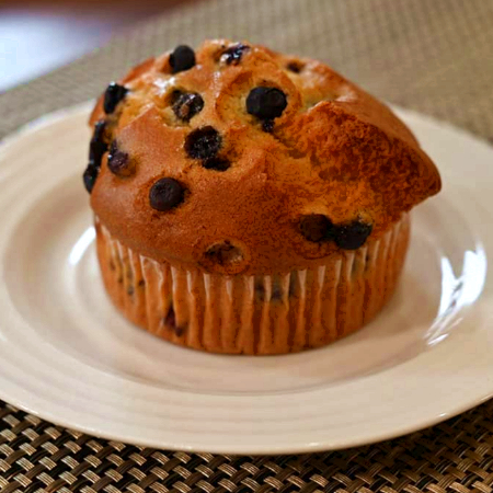 Muffin Vainilla con trozos de Chocolate