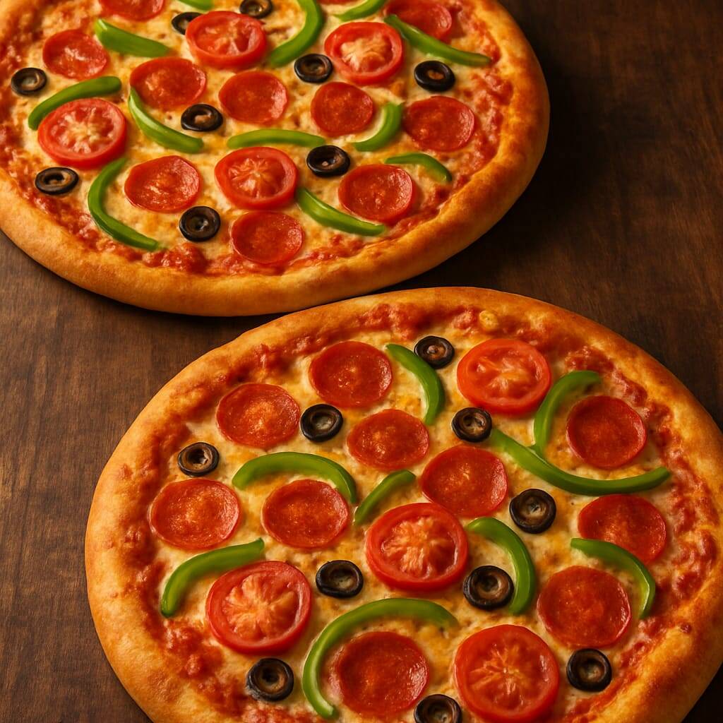 2 Pizzas Gigantes
