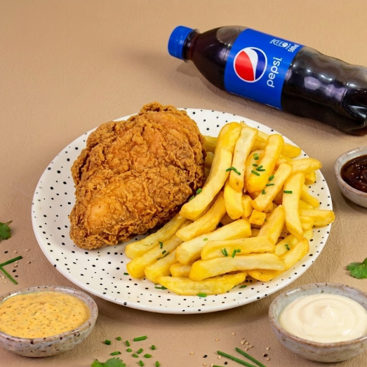 Ala broaster + 1 pepsi