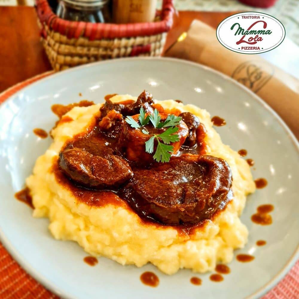 Ossobuco de la Casa con Risotto