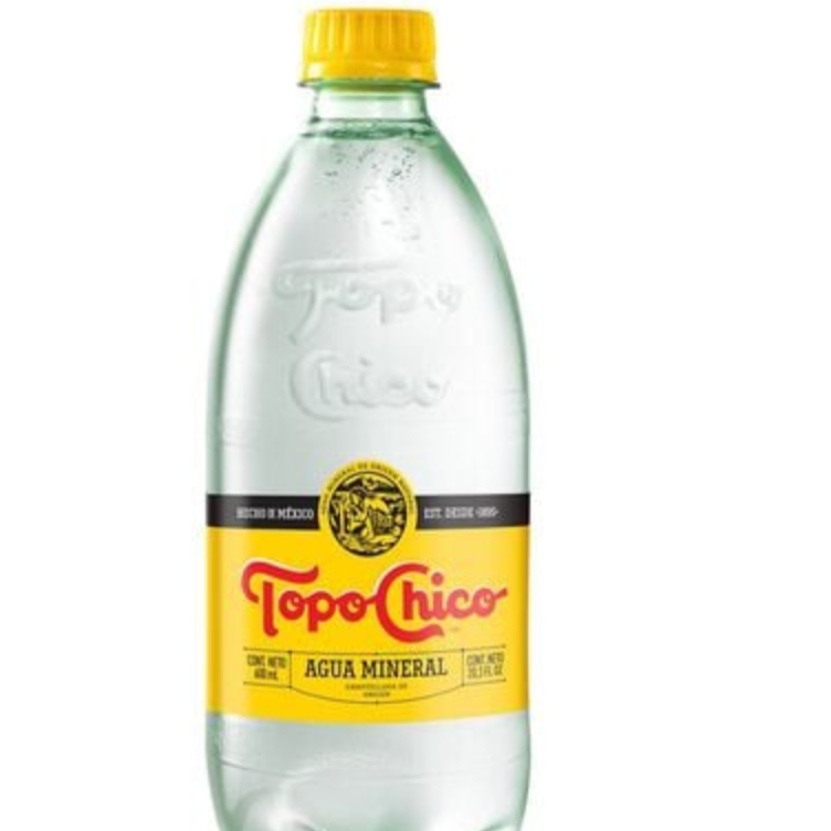 AGUA MINERAL TOPO CHICO 600ML.