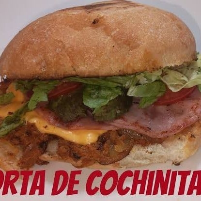 Torta especial de cochinita