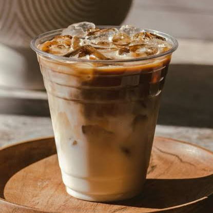 Coffe latte en las rocas