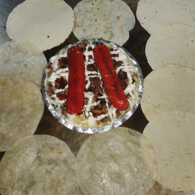 PAPA RELLENA DE CARNE ASADA