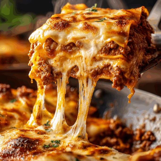 Massa fresca produzida artesanalmente na casa, molho de tomate caseiro com carne moída bovina, requeijão, queijo mussarela.