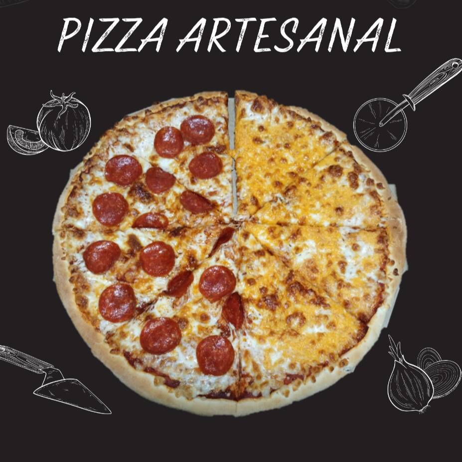 Pizza Grande Pepperoni / 3 Quesos
