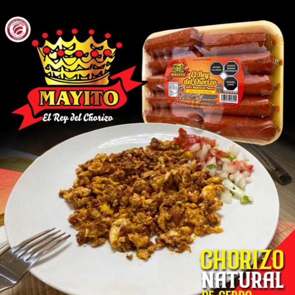 Chorizo de Puerco 600 Gr