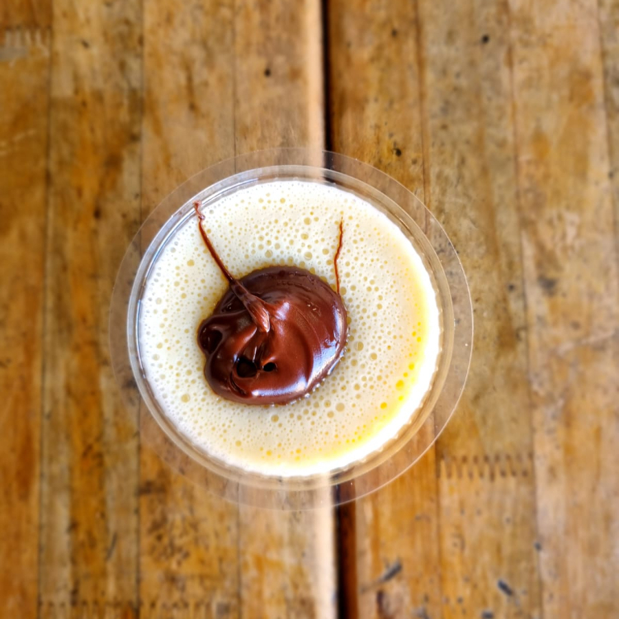 Delicioso mousse de Leite Ninho com Ganache