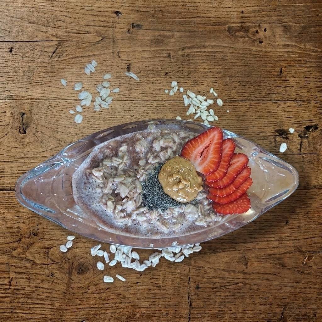 Protein Oats: Fresa & Peanut Butter
