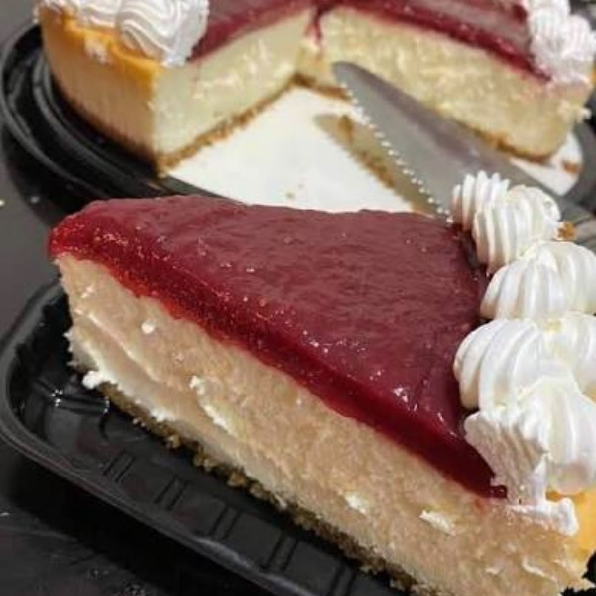 Deliciosa Rebanada Chessecake Frambruesa
