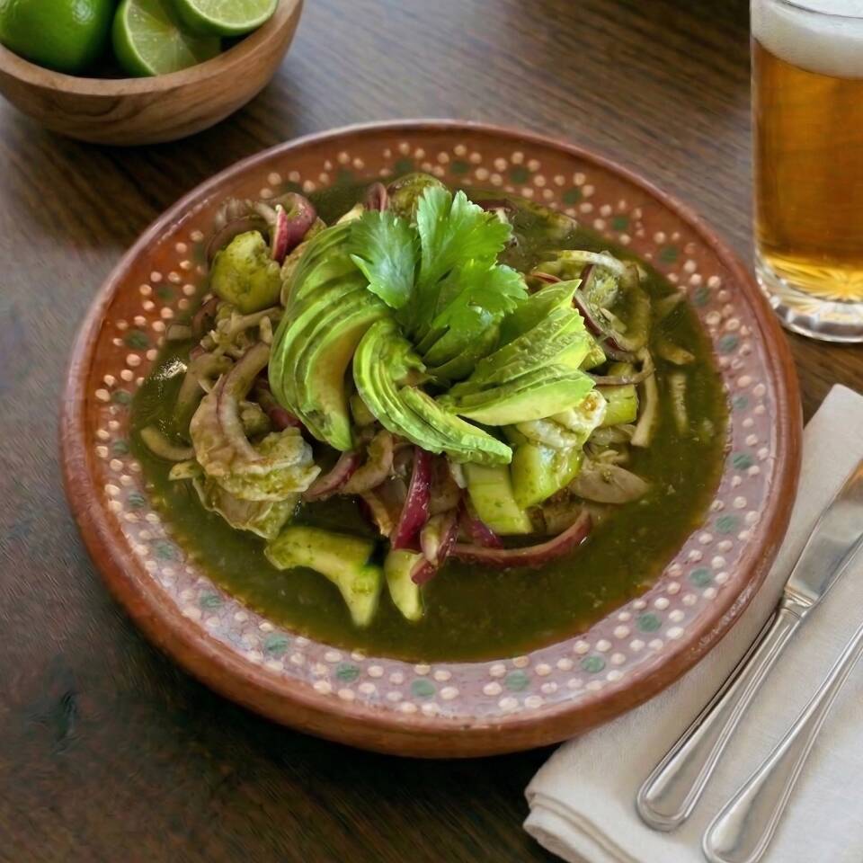 Aguachile Verde de Camarón