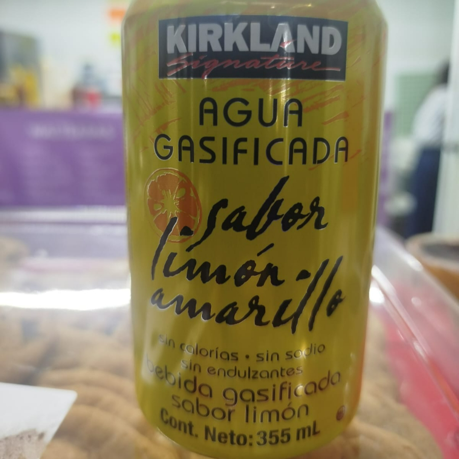 Agua Gasificada Limón Amarillo