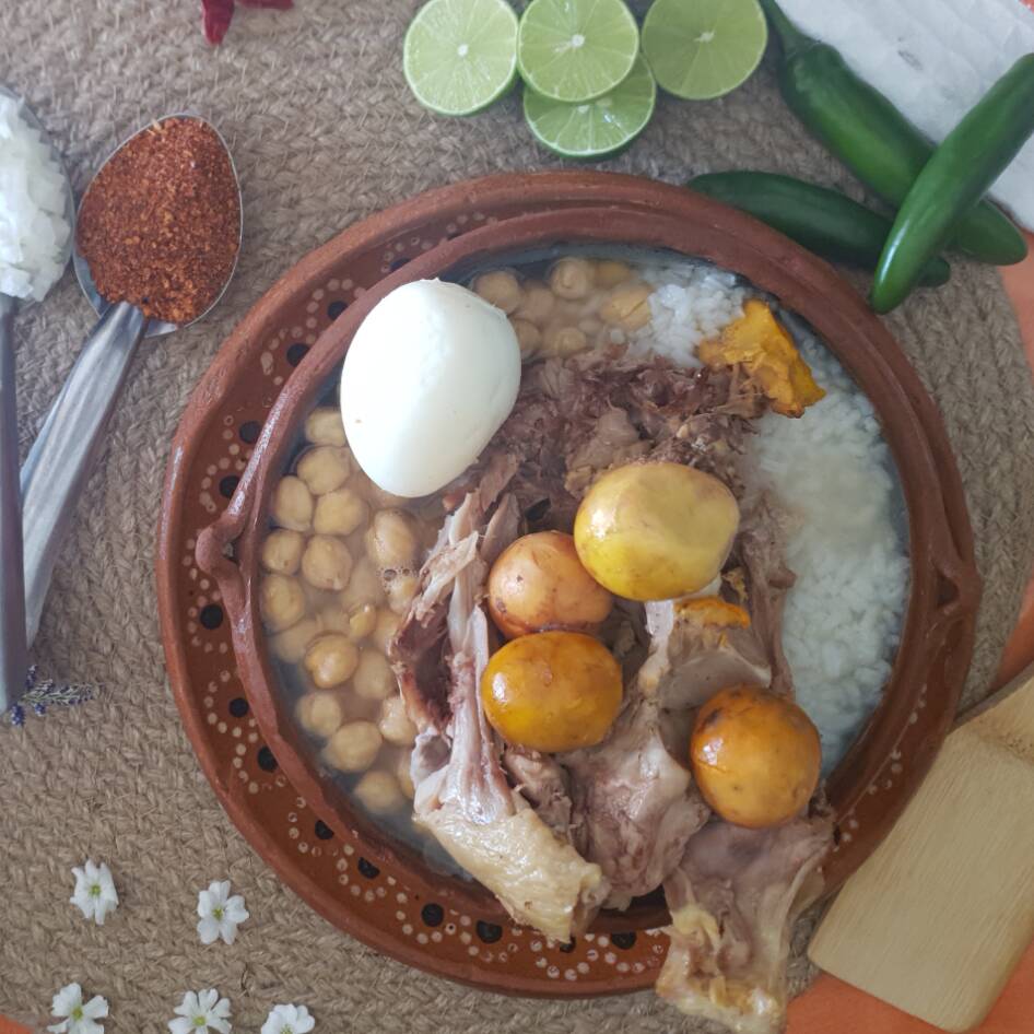 Caldo con 1 Rabadilla