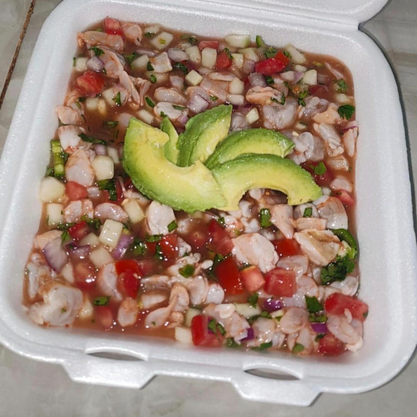 CEVICHE DE CAMARON 1 litro