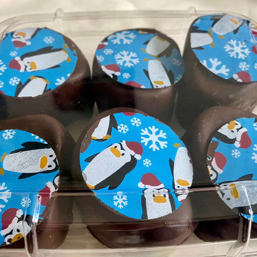 Bombones con Chocolate