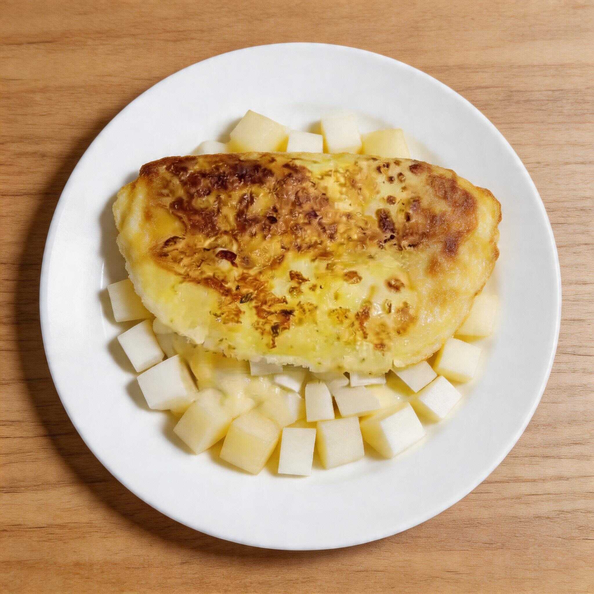 Maravilhosa cepioca com queijo, cheddar e catupiry e orégano.