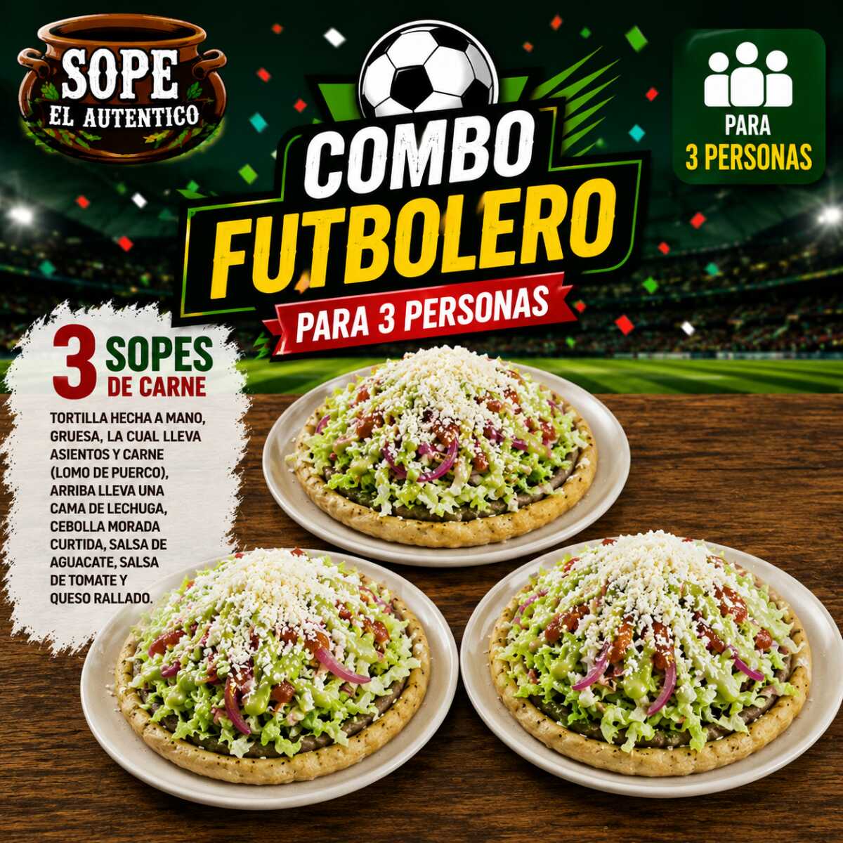 Combo Futbolero