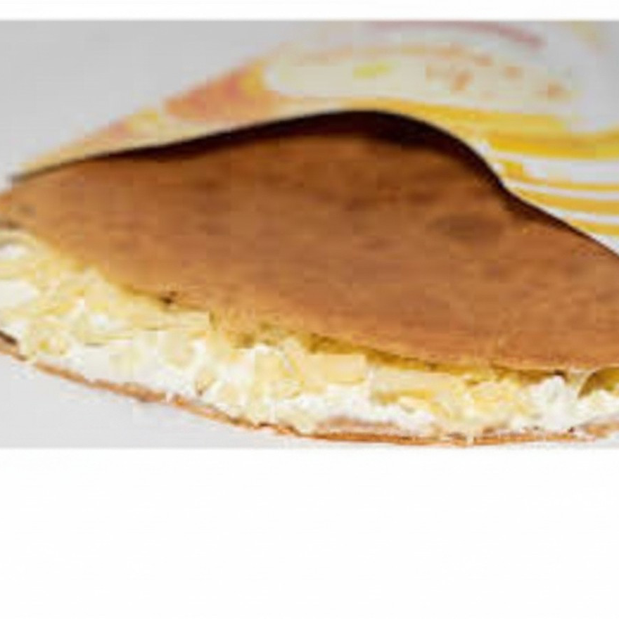 Crepa de Manchego con Queso Crema Philadelphia