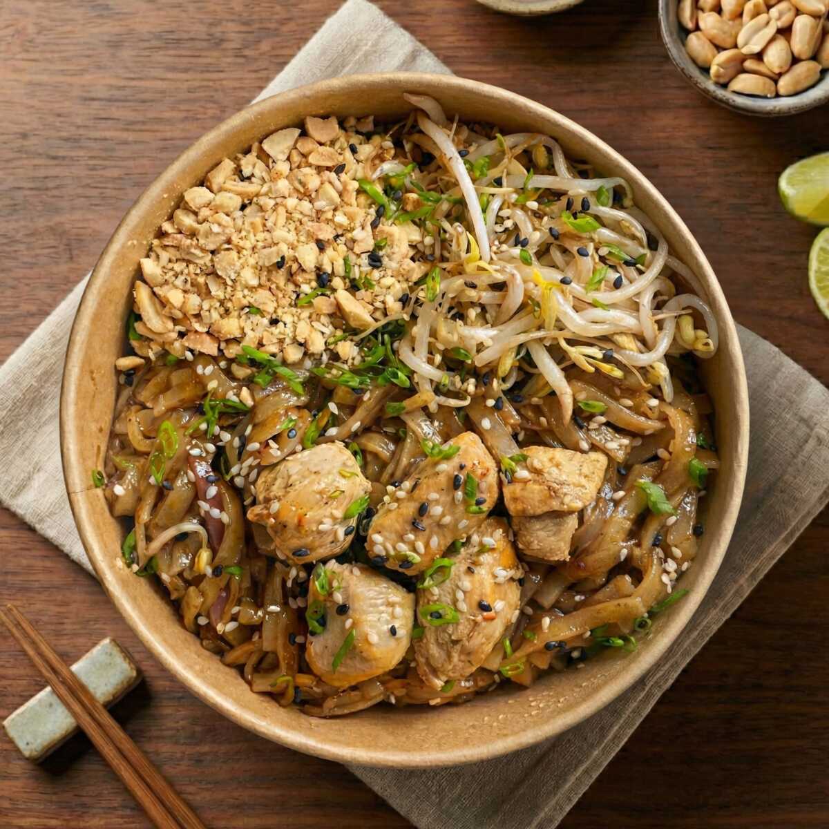 Bowl - Wok Tailandés con Pollo