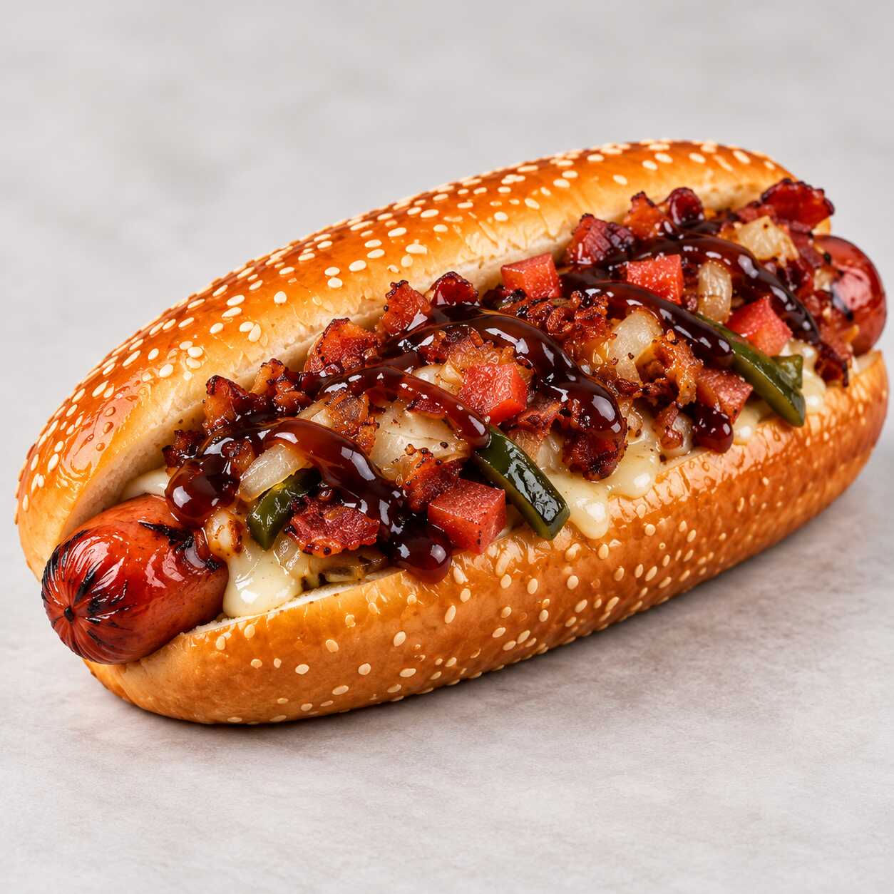 Hot Dog BBQ Tocino