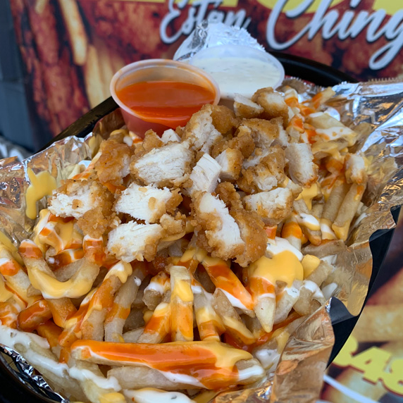 🏆Papas Fritras Especiales con Pollo🏆