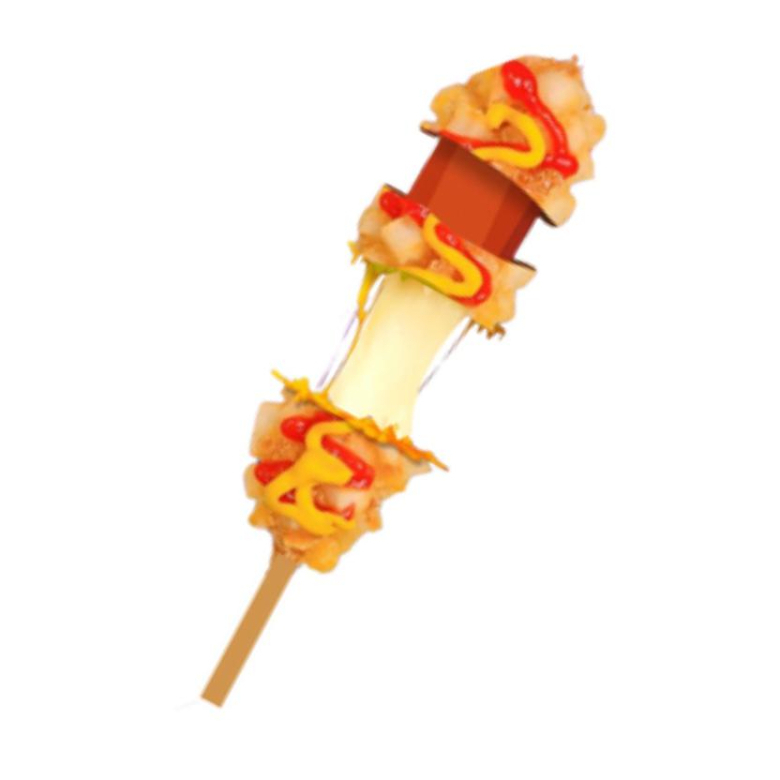 Banderilla Salchicha Mix con Papas