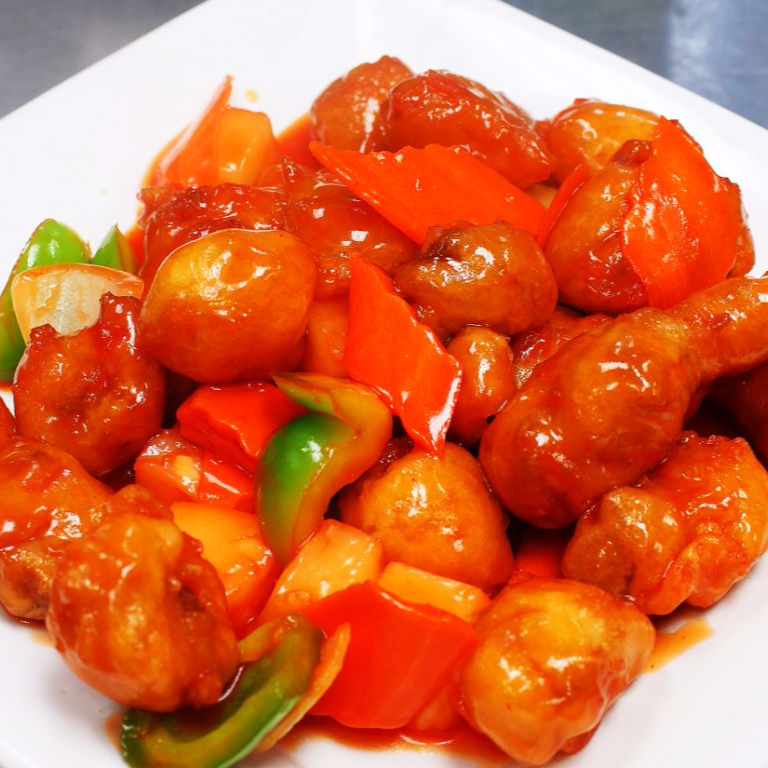 37.Pollo Agridulce
