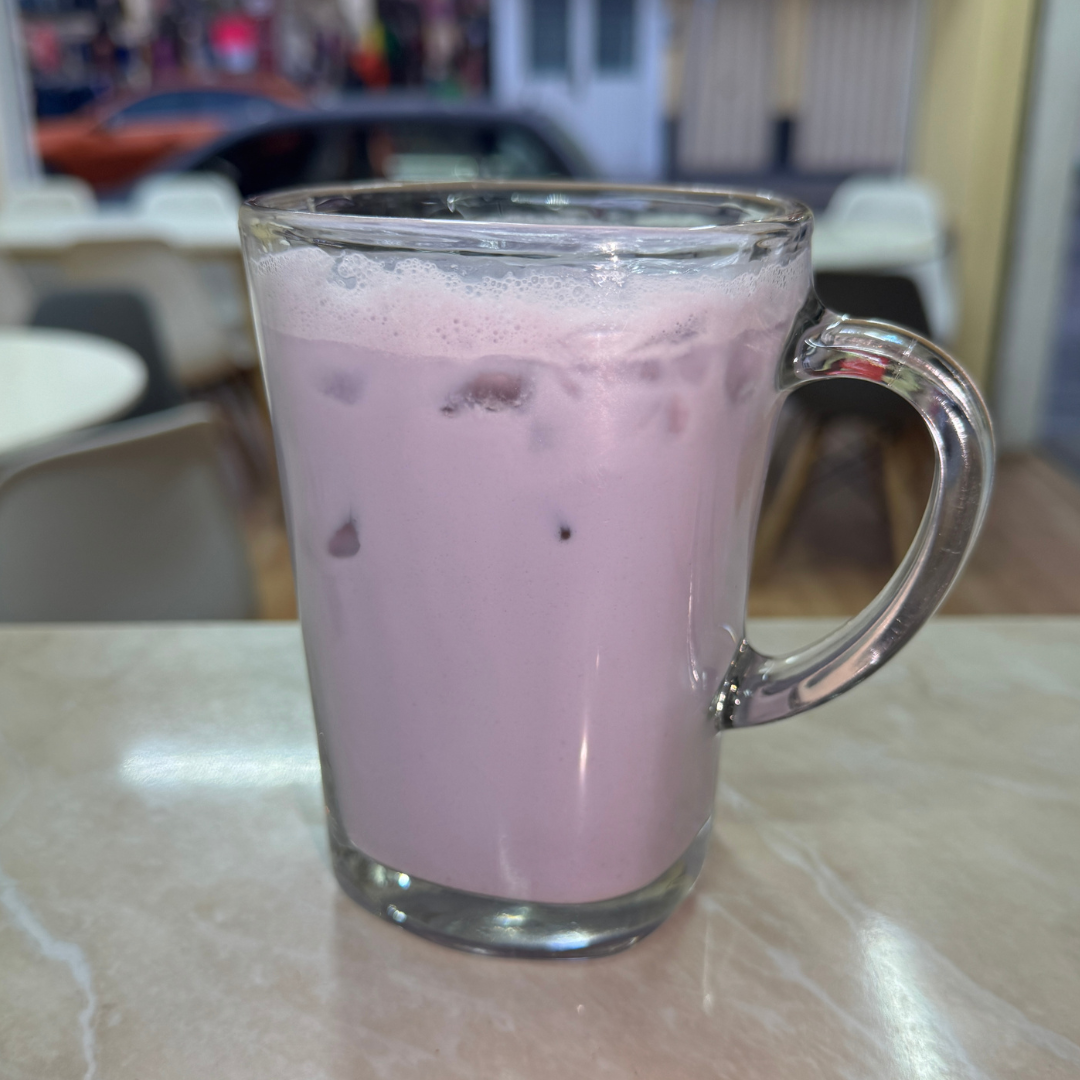 Iced Latte Taro