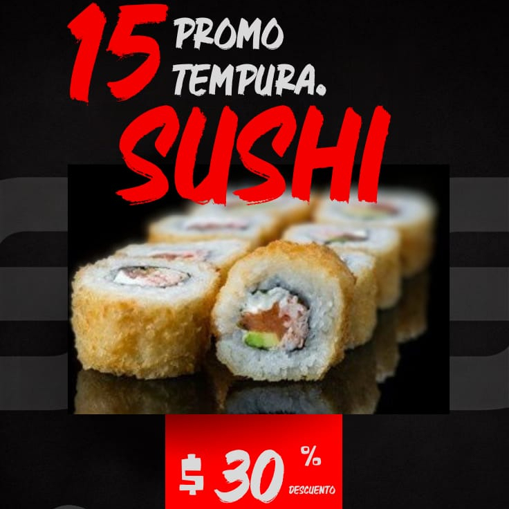 15 Promo Tempura Sushi