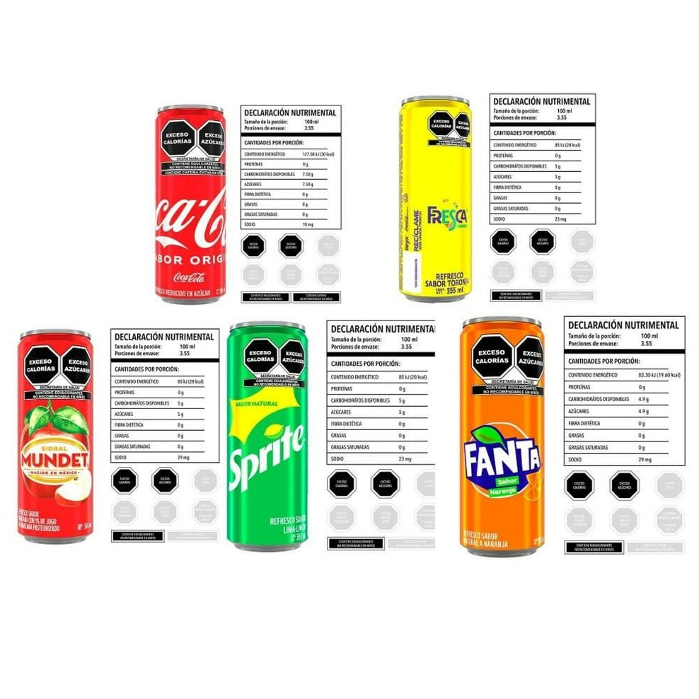 Coca Cola  y sabores 350 ml