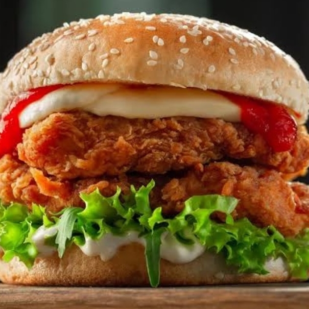 Hamburguesa CRUJIPOLLO - Pechuga de Pollo