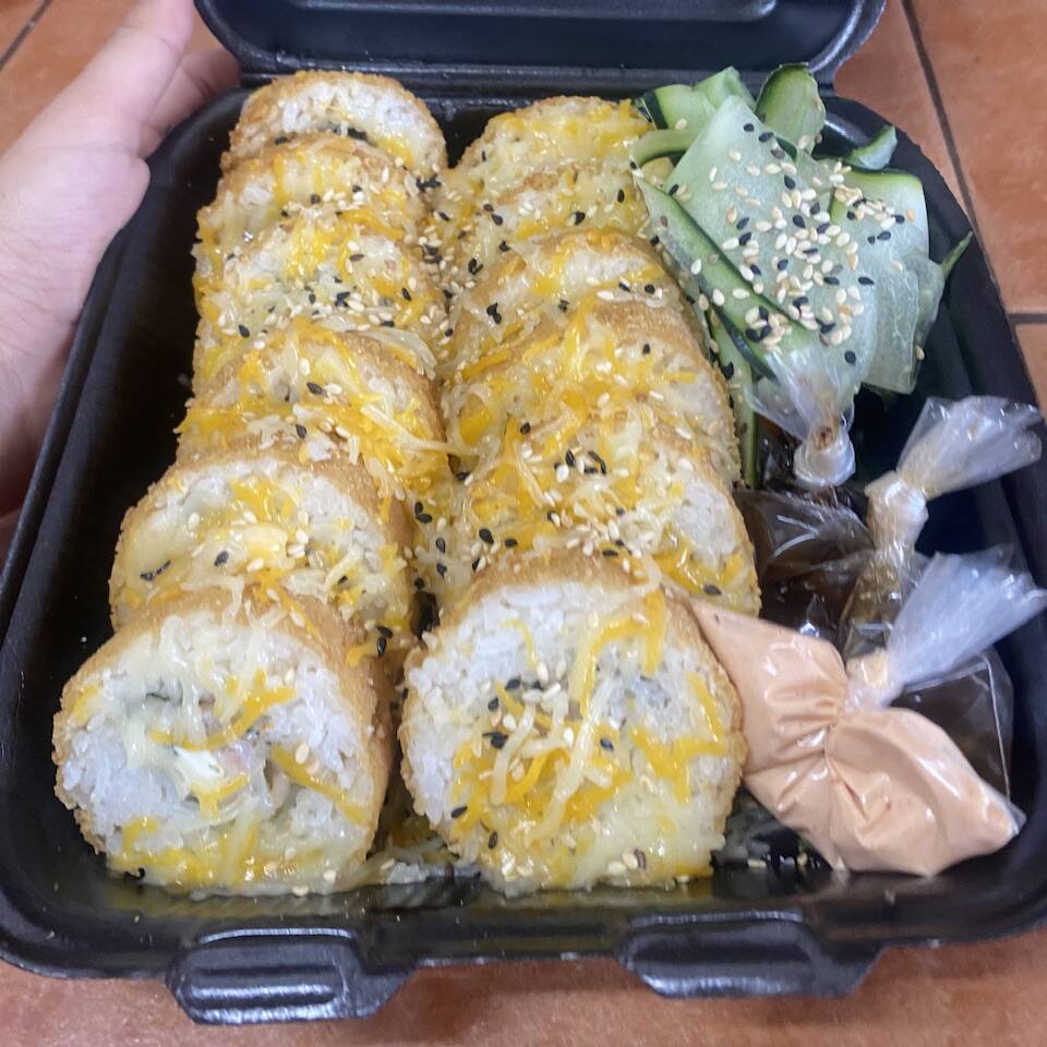 Rollo Nevado (camaron, surimi o pollo)